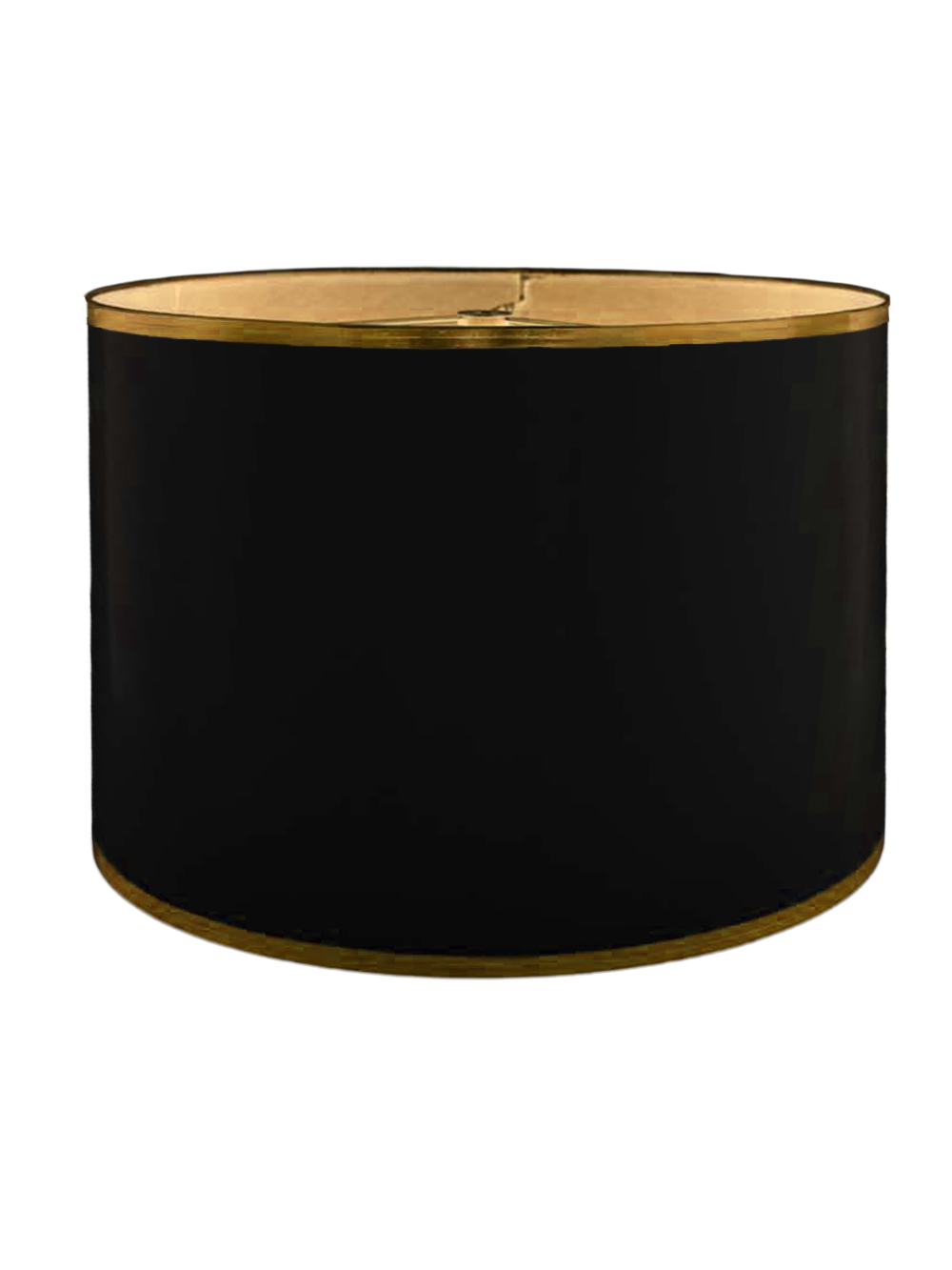 Paper Drum - Black w Gold Trim